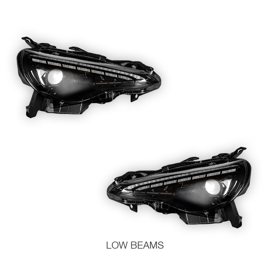 Toyota 86 1st Gen (2012 - 2020) LED Animation DRL Sequential Headlights LH + RH