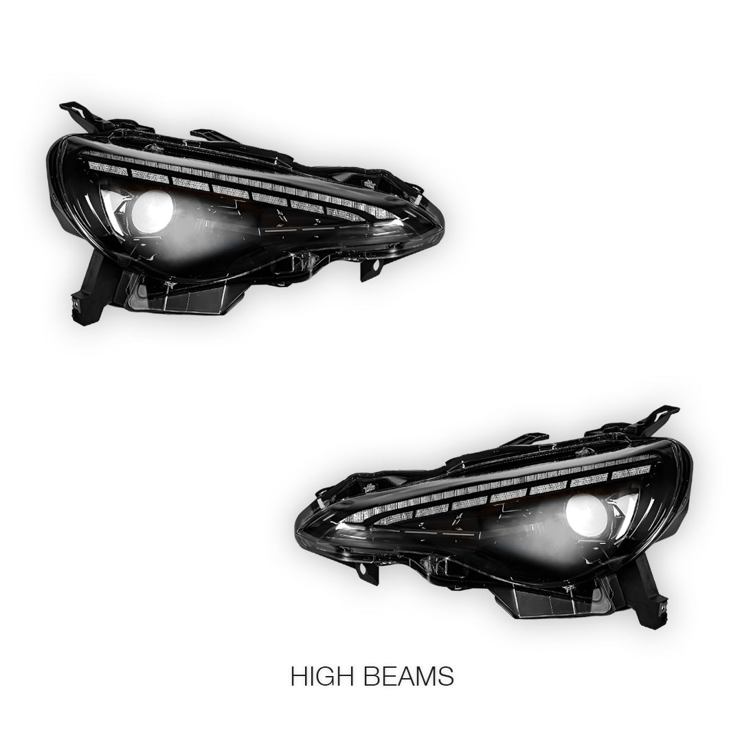 Toyota 86 1st Gen (2012 - 2020) LED Animation DRL Sequential Headlights LH + RH
