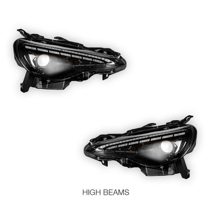 Toyota 86 1st Gen (2012 - 2020) LED Animation DRL Sequential Headlights LH + RH