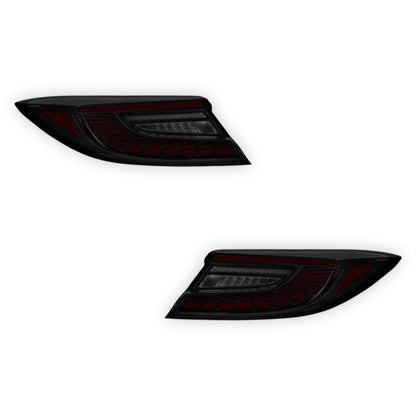 Toyota 86 2nd Gen. (2022 - 2024) Smoked Sequential Dragon-Scale Style LED Tail Lights LH + RH