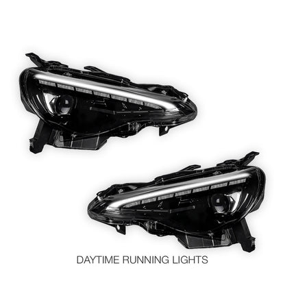 Toyota GT86 (2012 - 2021) Demon Eye Style Sequential Projector Headlights LH + RH