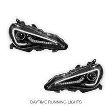 Toyota 86 ZN6 GT / GTS (2012 - 2021) Sequential Black 3D Light Bar DRL & Full LED Dual Beam Headlights LH + RH