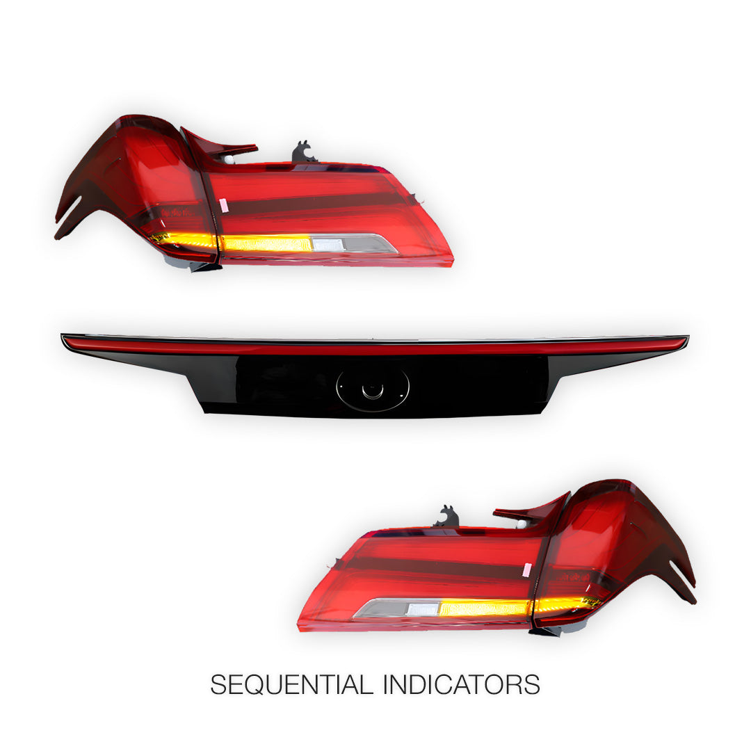 Toyota Alphard AH30 (2019 - 2023) Smoked Tail Lights LH + RH
