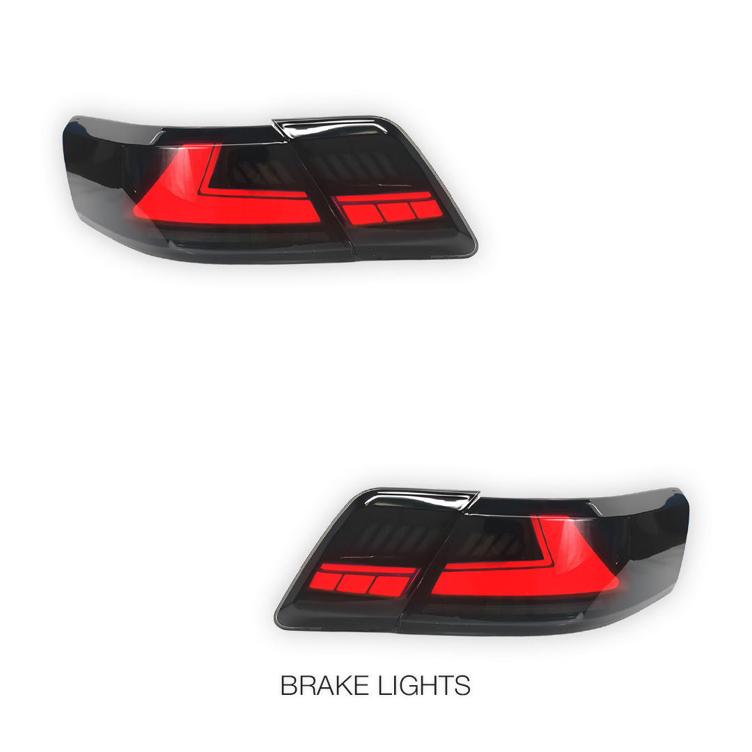 Toyota Aurion XV40 (2007 - 2011) Animation DRL Sequential Tail Lights LH + RH