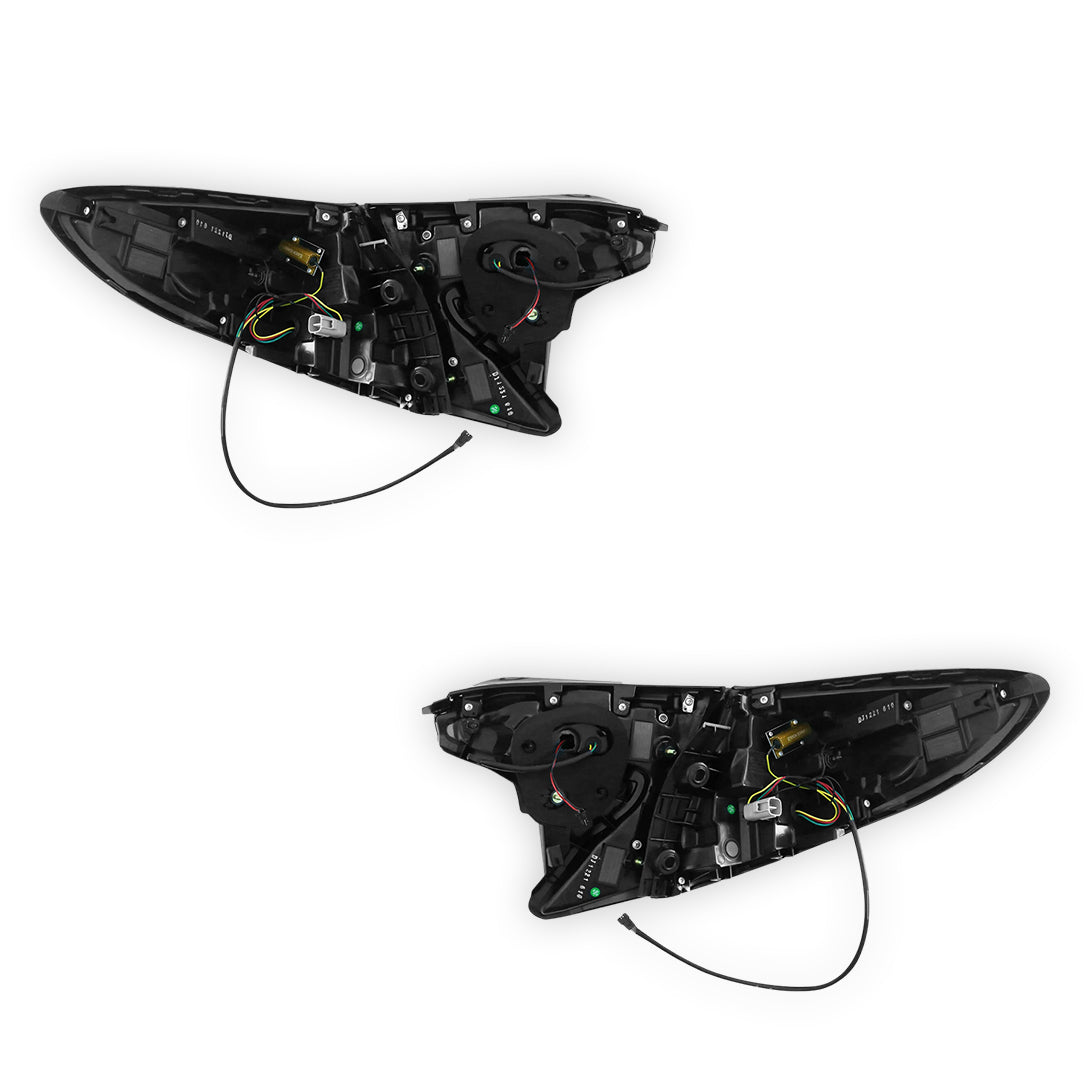Toyota C-HR AX10 / AX50 (2018 - 2020) Smoked LED Sequential Tail Lights with Trunk Lights LH + RH