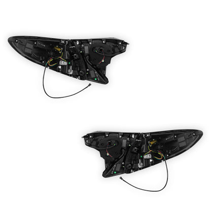 Toyota C-HR AX10 / AX50 (2018 - 2020) Smoked LED Sequential Tail Lights with Trunk Lights LH + RH