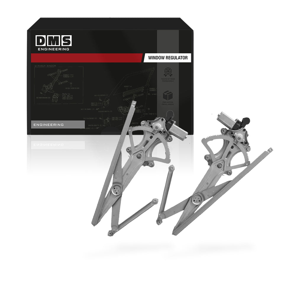 Toyota Camry XV30 (2002 - 2006) Front 2-Pin Window Regulators LH + RH