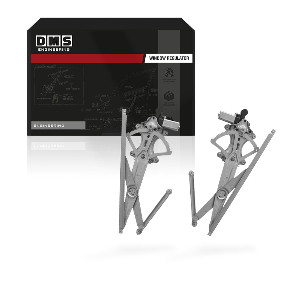 Toyota Camry XV30 (2002 - 2006) Front Window Regulators LH + RH