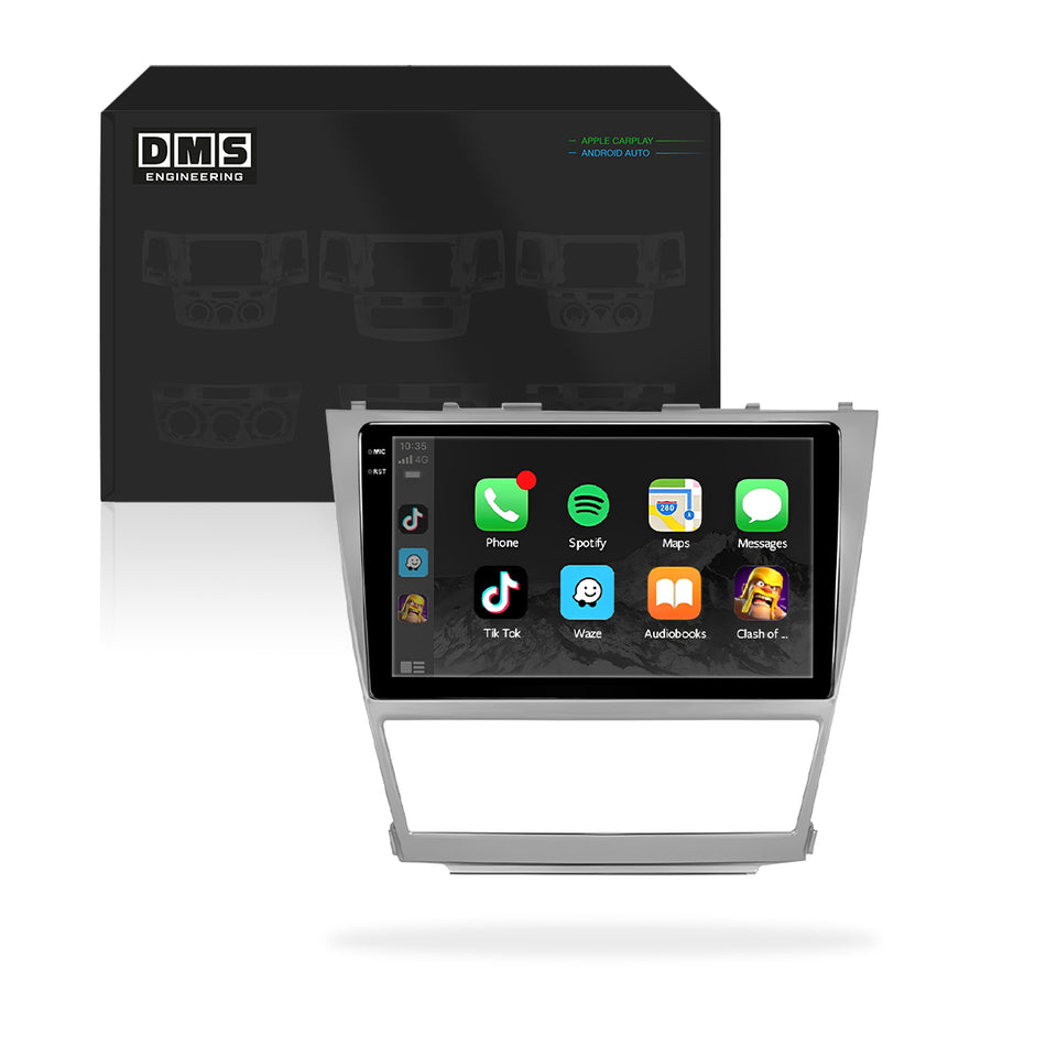 Toyota Camry XV40 (2006 - 2011) 10" Wireless Android 15 Head Unit for Apple CarPlay / Android Auto