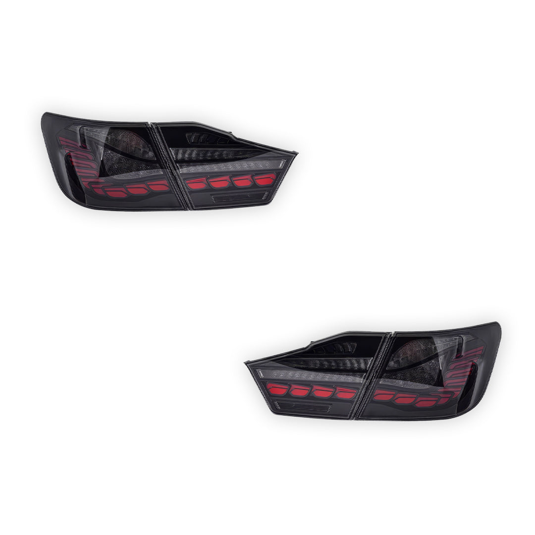 Toyota Camry XV50 (2012 - 2014) Smoked Sequential Tail Lights LH + RH