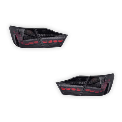 Toyota Camry XV50 (2012 - 2014) Smoked Sequential Tail Lights LH + RH