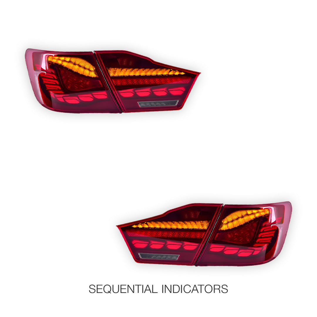 Toyota Camry XV50 (2012 - 2015) Animation Sequential Tail Lights LH + RH