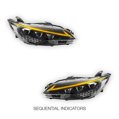 Toyota Camry XV50 (2015 - 2017) Animation DRL Sequential Headlights LH + RH
