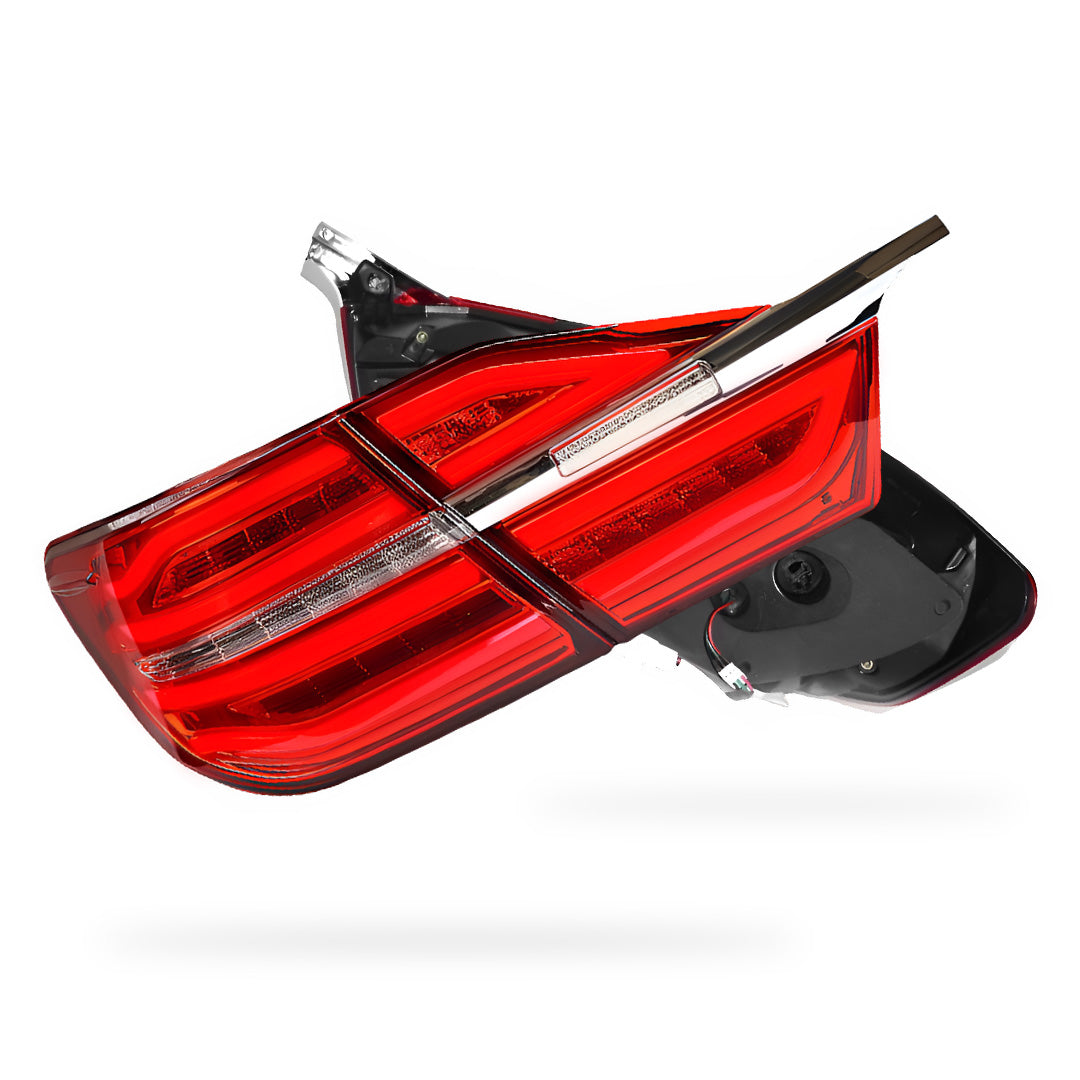 Toyota Camry XV50 (2015 - 2017) Red Animation Sequential Tail Lights LH + RH