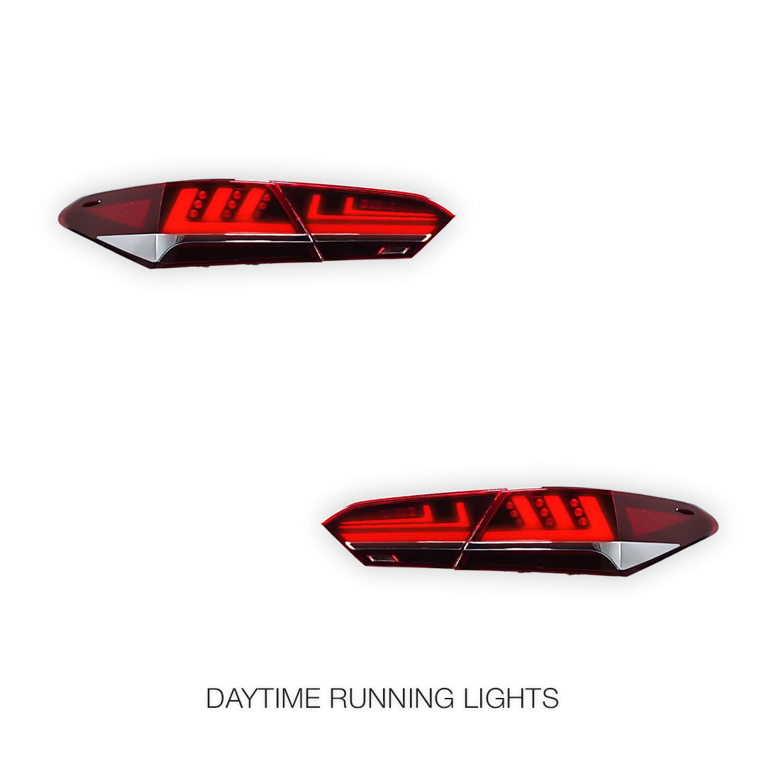 Toyota Camry XV70 (2018 - 2021) Smoked Tail Lights LH + RH