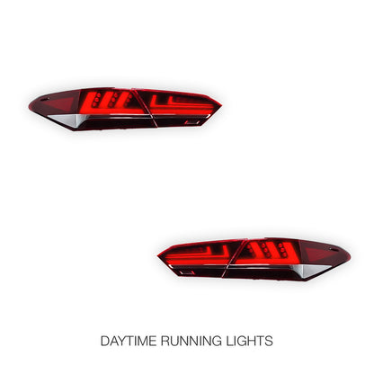Toyota Camry XV70 (2018 - 2021) Smoked Tail Lights LH + RH