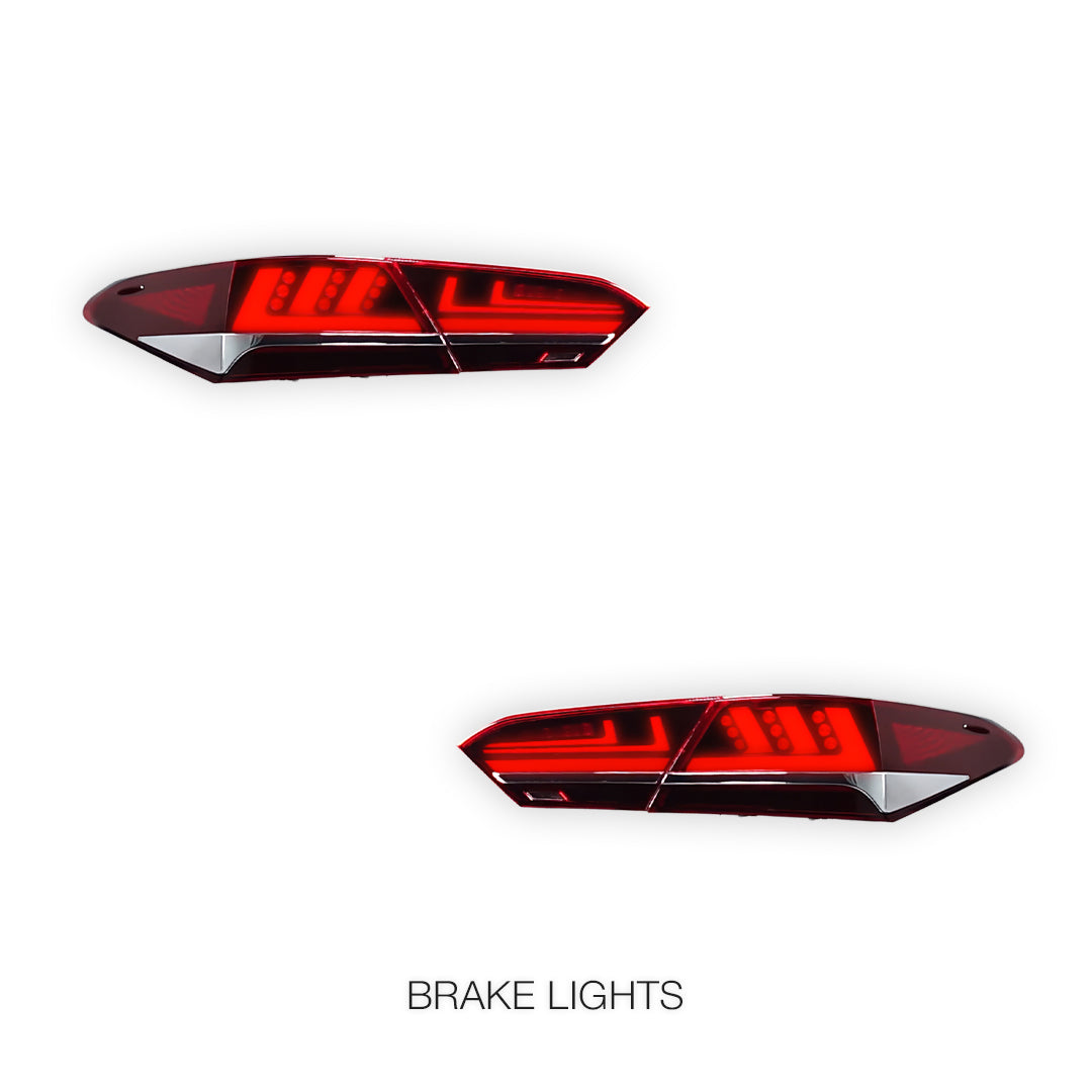 Toyota Camry XV70 (2018 - 2021) Smoked Tail Lights LH + RH