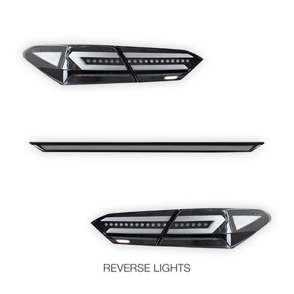 Toyota Camry XV70 (2018 - 2024) Clear Animation Sequential Tail Lights LH + RH