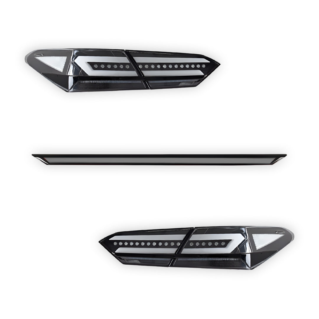 Toyota Camry XV70 (2018 - 2024) Clear Animation Sequential Tail Lights LH + RH