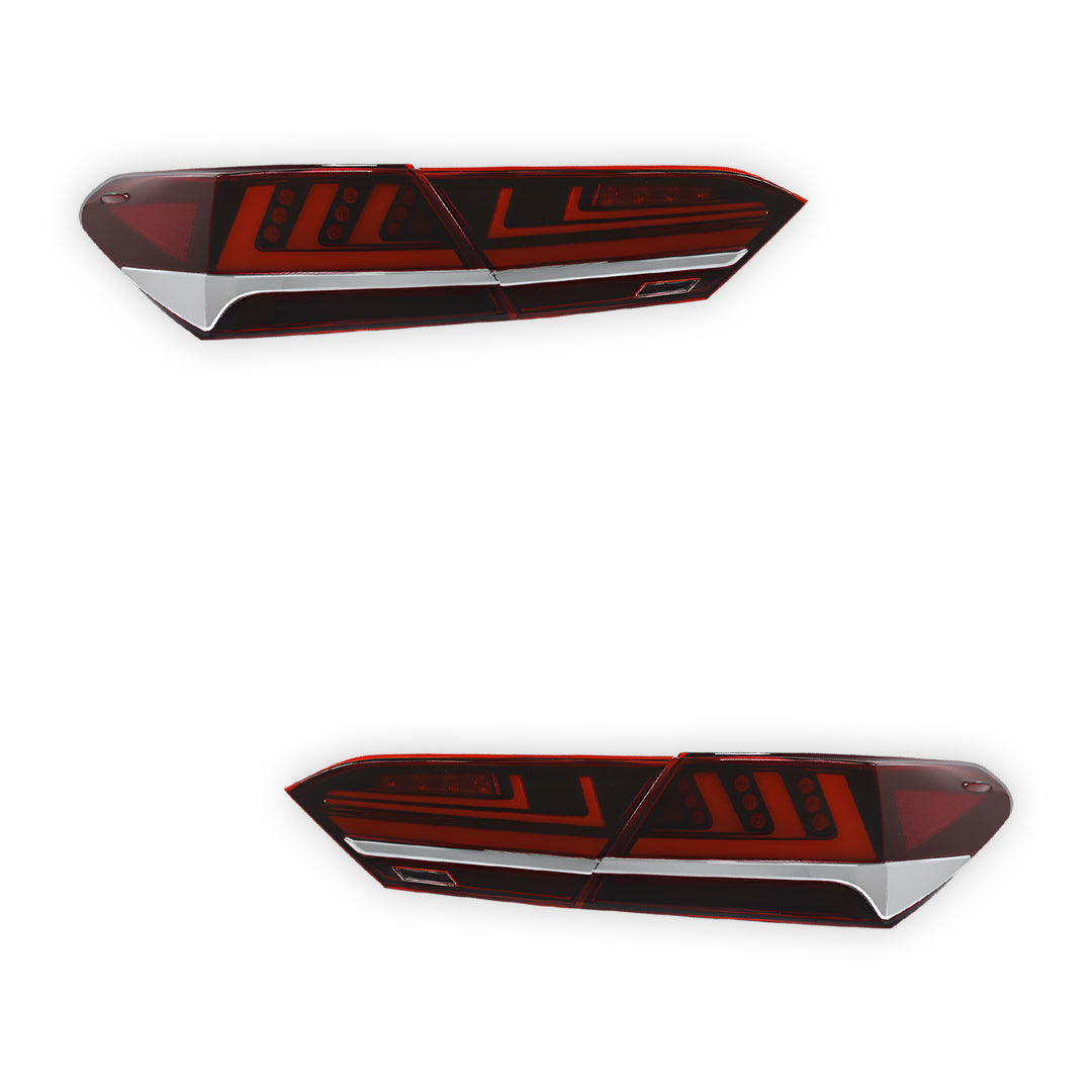 Toyota Camry XV70 (2018 - 2024) Sequential Full LED 3D Stripe Bar Tail Lights LH + RH