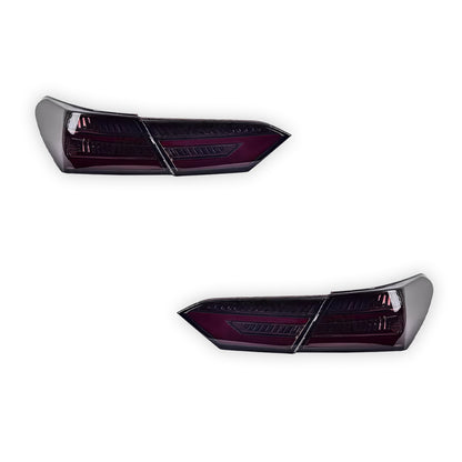 Toyota Camry XV70 (2018 - 2024) Smoked Animation DRL Sequential Tail Lights LH + RH