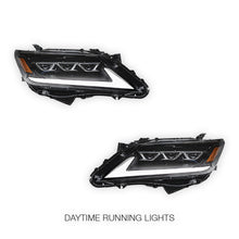 Toyota Camry XV70 Sedan (2018 - 2024) Sequential Black Full LED Headlights LH + RH