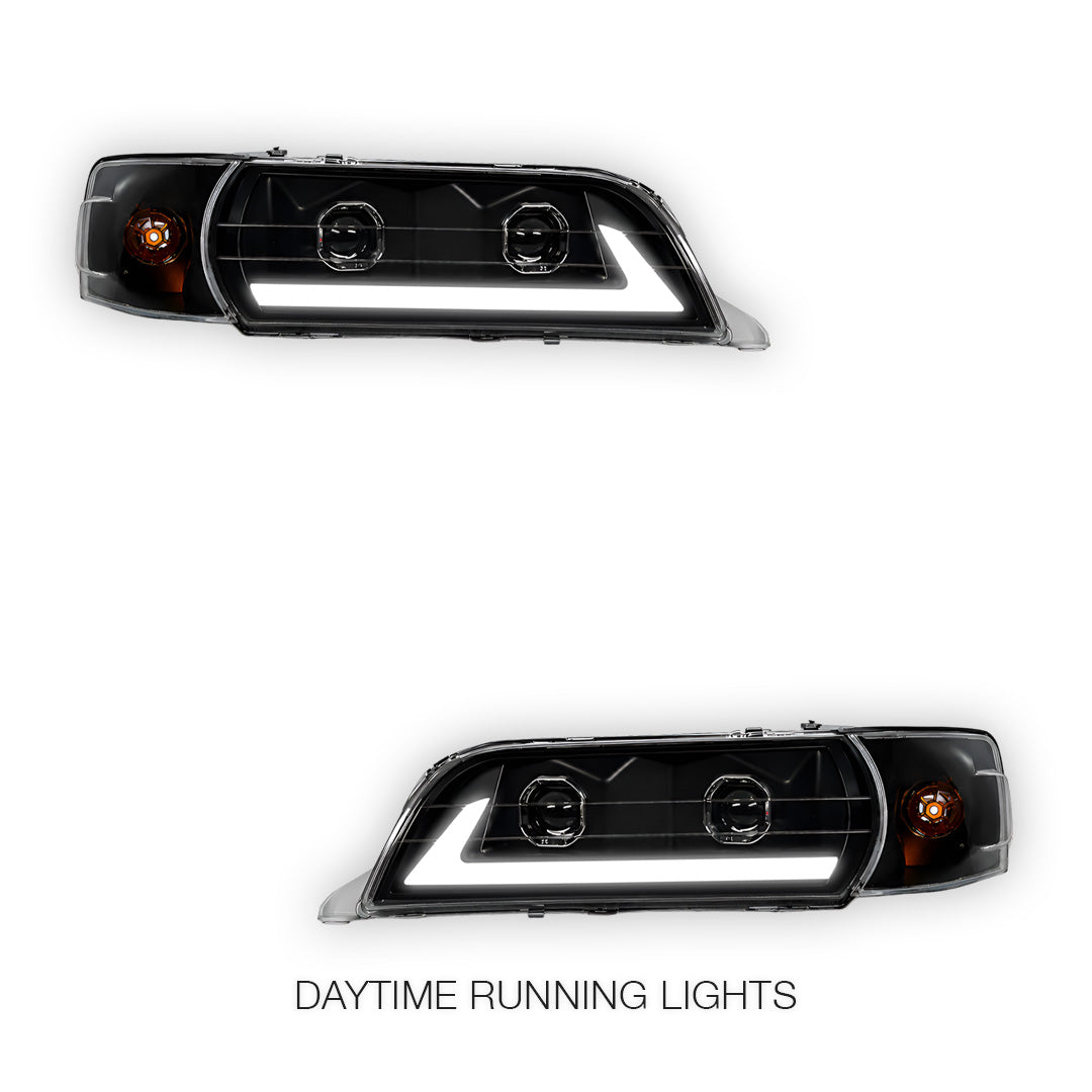 Toyota Chaser JZX100 (1996 - 2001) Full LED and DRL Headlights LH + RH