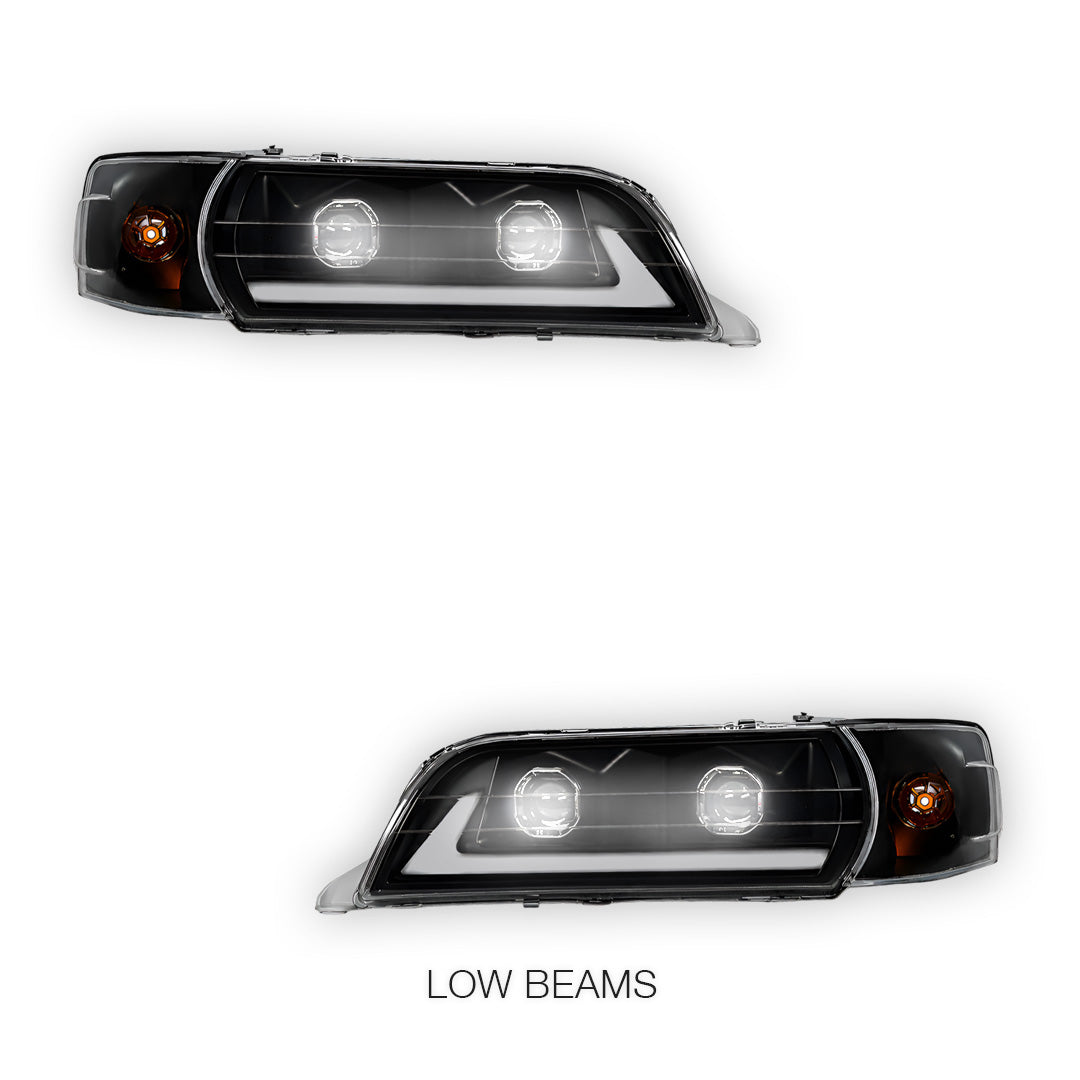 Toyota Chaser JZX100 (1996 - 2001) Full LED and DRL Headlights LH + RH