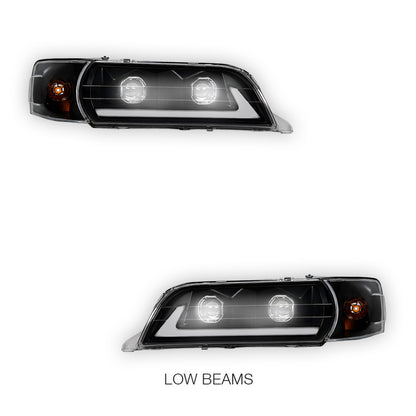 Toyota Chaser JZX100 (1996 - 2001) Full LED and DRL Headlights LH + RH