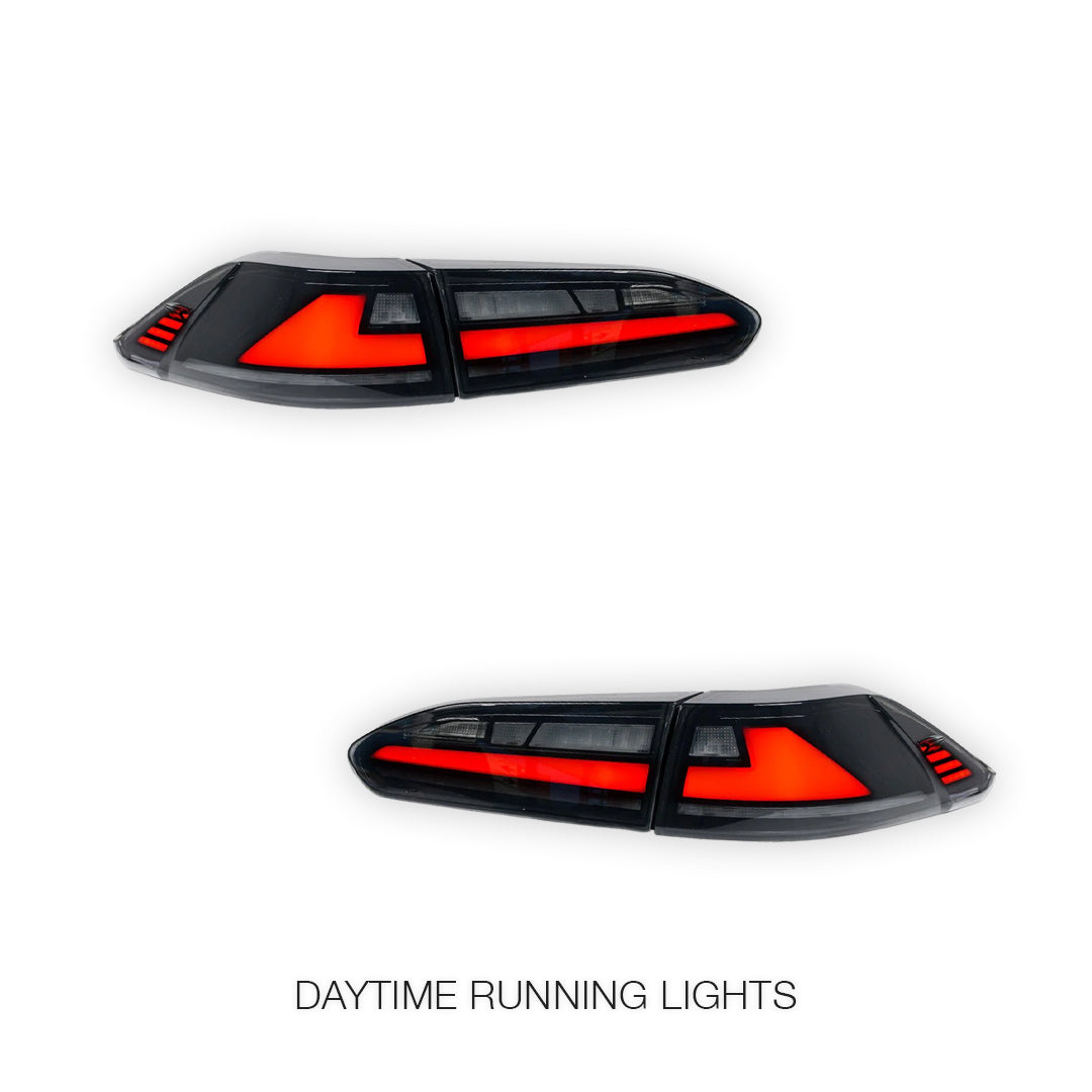 Toyota Corolla Cross XG10 (2022 - 2025) Smoked LED Sequential Tail Lights LH + RH