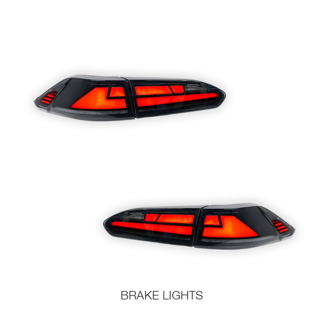 Toyota Corolla Cross XG10 (2022 - 2025) Smoked LED Sequential Tail Lights LH + RH