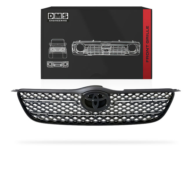 Toyota Corolla E120 / E130 (2001 - 2004) Genuine Black Grille