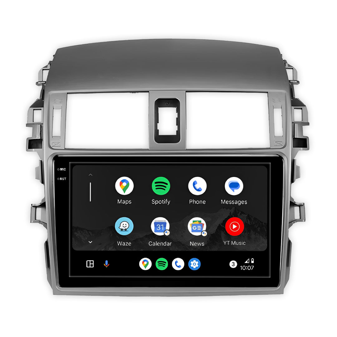 Toyota Corolla E140 / E150 (2007 - 2013) 9" Wireless Android 16 Head Unit for Apple CarPlay / Android Auto