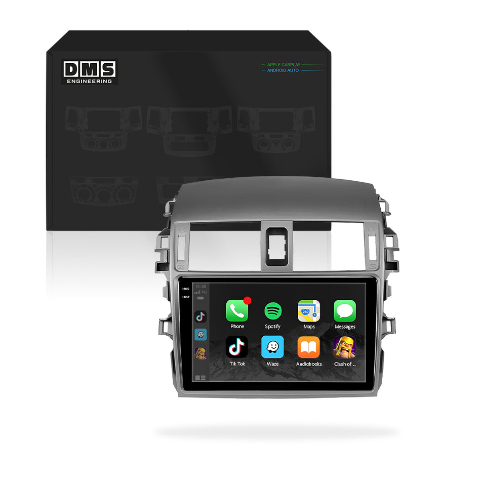 Toyota Corolla E140 / E150 (2007 - 2013) 9" Wireless Android 15 Head Unit for Apple CarPlay / Android Auto