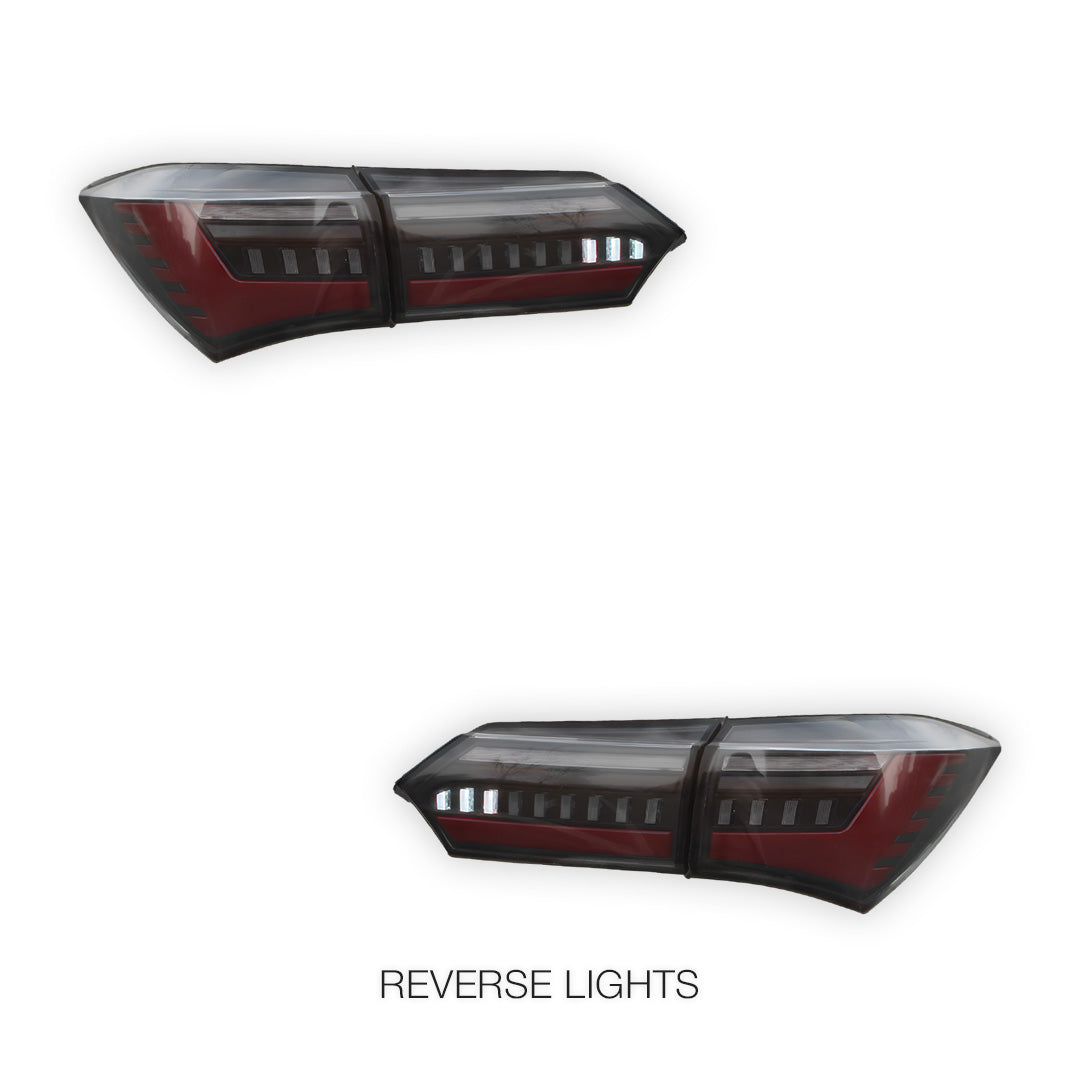 Toyota Corolla E160 (2012 - 2017) Smoked Tail Lights LH + RH