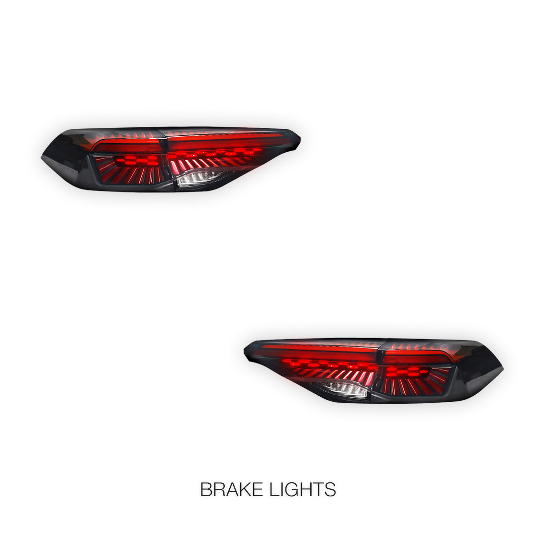 Toyota Corolla E210 (2019 - 2020) Red Tail Lights LH + RH