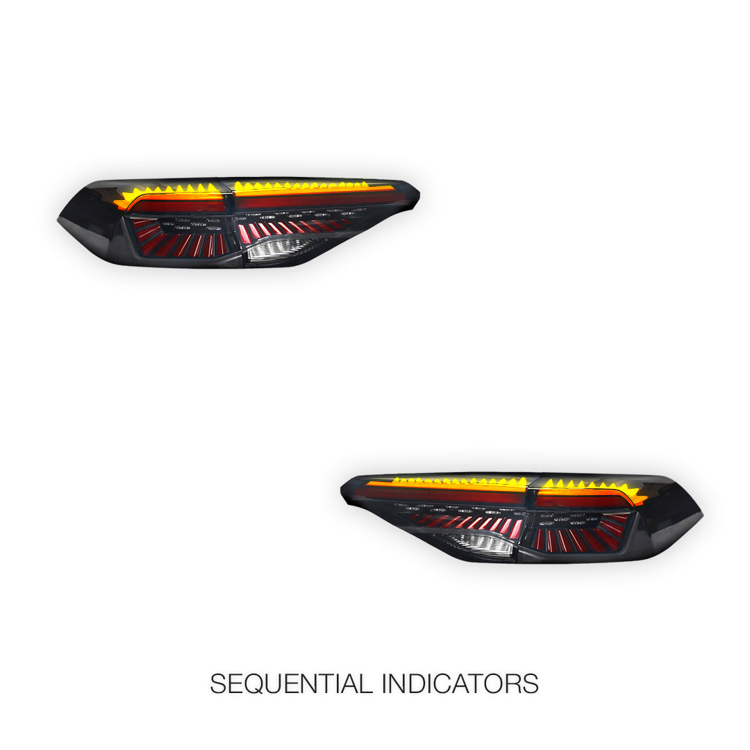 Toyota Corolla E210 (2019 - 2020) Red Tail Lights LH + RH