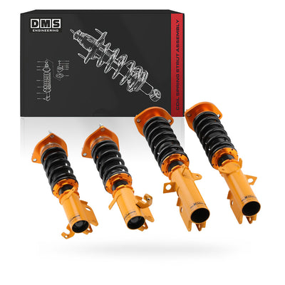 Honda Prelude BB (1992 - 2001) Front and Rear Coilovers Shock Absorbers LH + RH