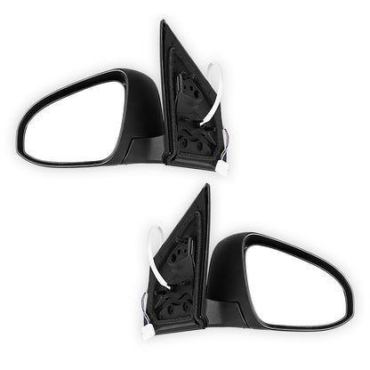 Toyota Corolla ZRE182 Hatch (2015 - 2018) Electric Door Mirrors (Black)