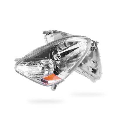 Toyota Echo JTDBT (2002 - 2005) Chrome Halogen OEM Style Headlights LH + RH