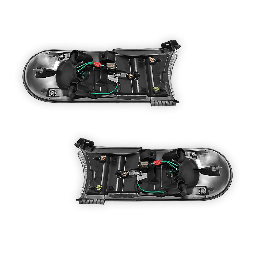 Toyota FJ Cruiser GSJ10R (2006 - 2022) Black Front Full LED Corner Turn Signal Indicator Lights RH + LH