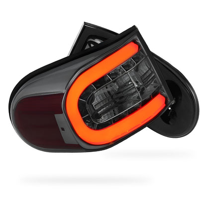 Toyota FJ Cruiser GSJ15R (2011 - 2016) Full Smoked 3D Stripe Bar LED Tail Lights Tail Lights LH + RH