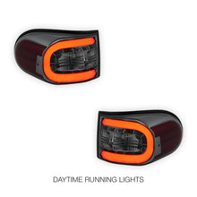 Toyota FJ Cruiser GSJ15R (2011 - 2016) Full Smoked 3D Stripe Bar LED Tail Lights Tail Lights LH + RH