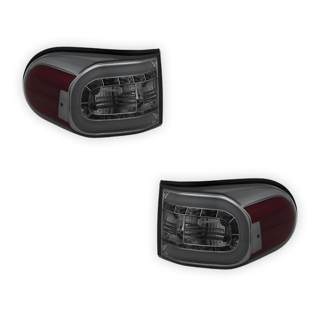 Toyota FJ Cruiser GSJ15R (2011 - 2016) Full Smoked 3D Stripe Bar LED Tail Lights Tail Lights LH + RH
