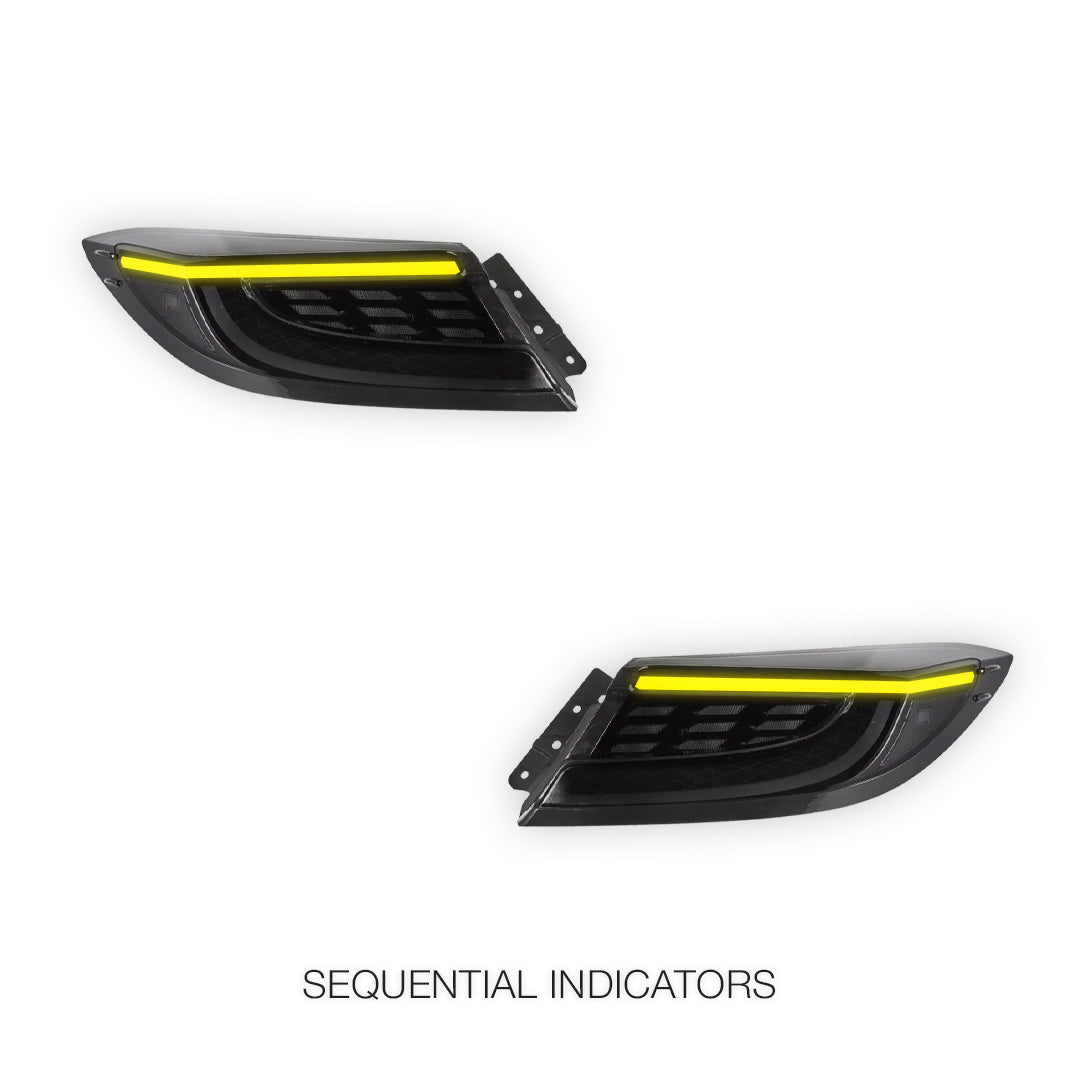 Toyota GR86 ZN8 (2022 - 2024) Smoked Sequential Tail Lights LH + RH