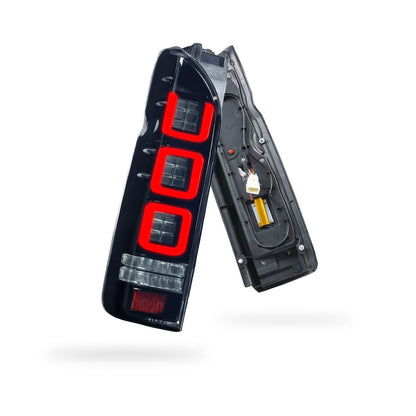 Toyota HiAce H200 (2004 - 2020) V3 3D Full LED Tail Lights LH + RH