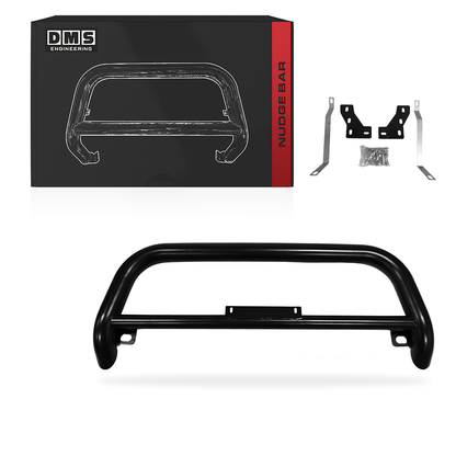 Toyota HiAce H200 (2005 - 2018) Black Steel Nudge Bar