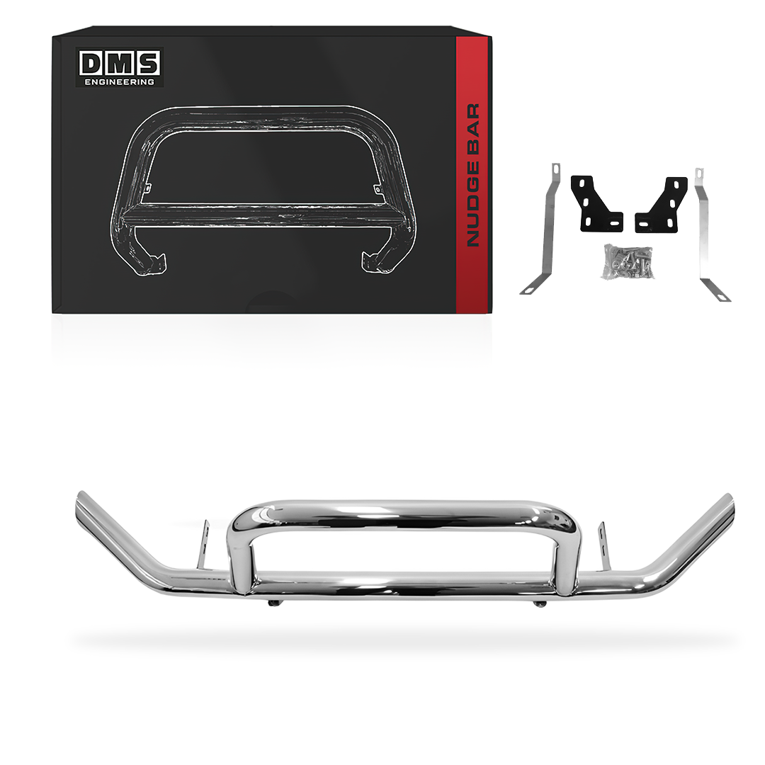 Toyota HiAce H200 (2005 - 2018) Black Steel Nudge Bar