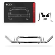 Toyota HiAce H200 (2005 - 2018) Black Steel Nudge Bar
