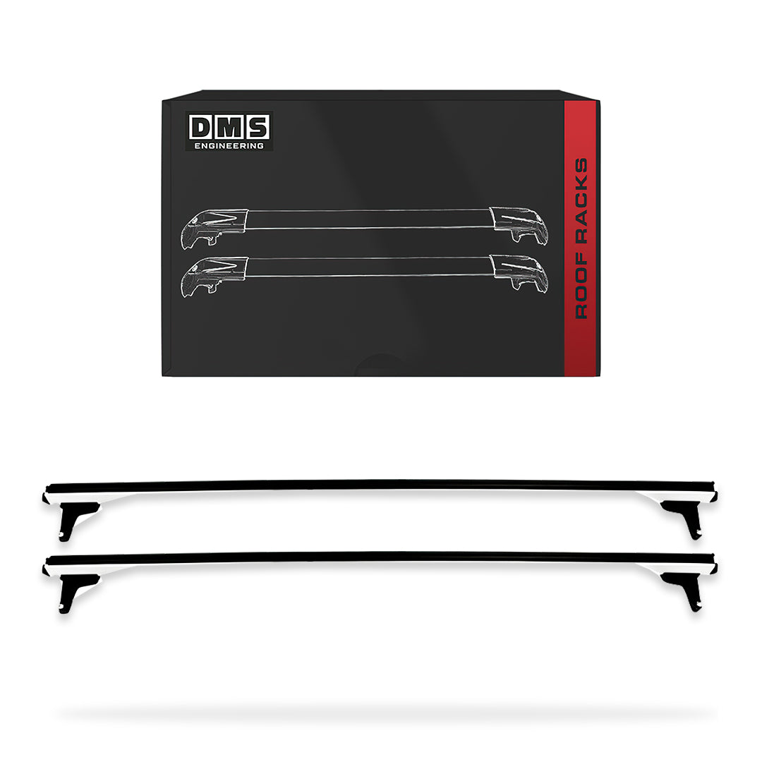 Toyota HiAce H300 (2019 - 2026) 3 x Crossbars Black Silver Aluminum Roof Cross Bars